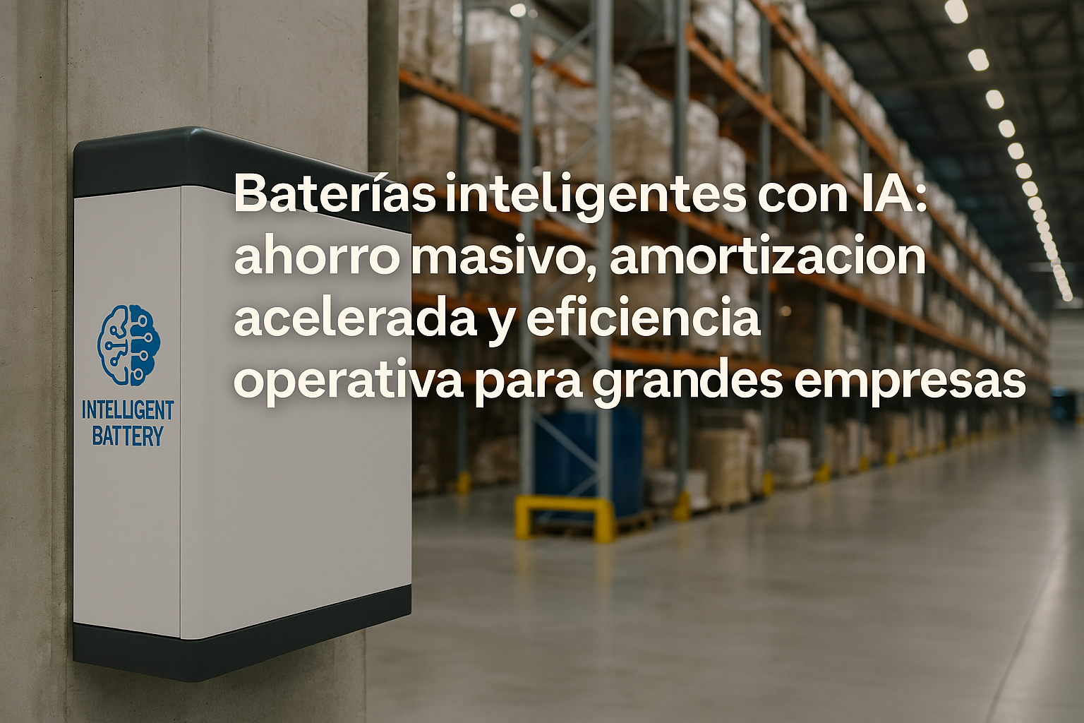 Baterías inteligentes con IA: la revolución energética para y empresas