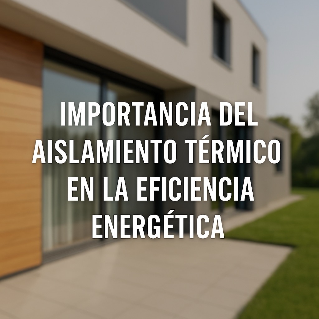La importancia del aislamiento térmico en la eficiencia energética