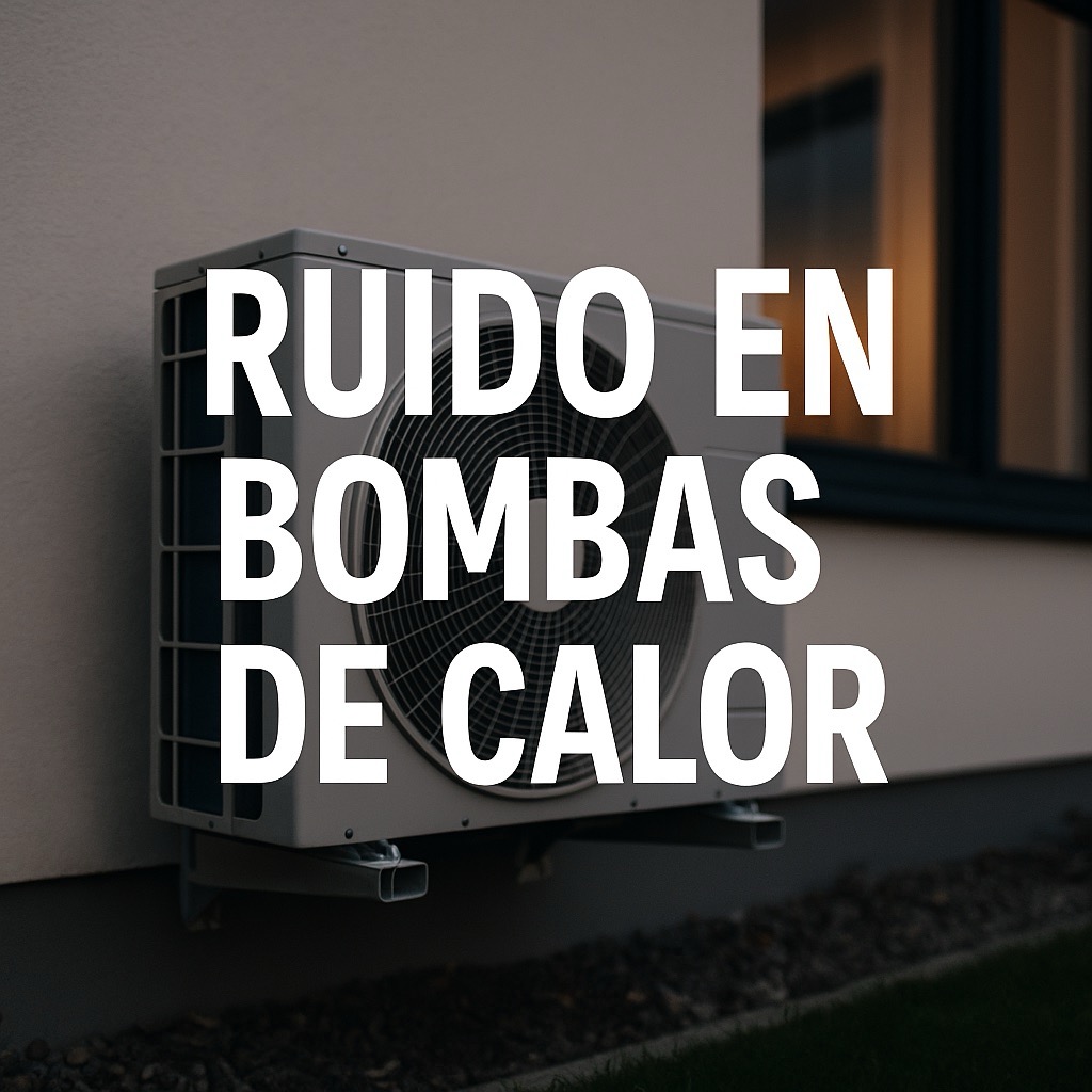 El ruido de las bombas de calor arruina el confort de una vivienda. Qué niveles son razonables y cómo evitar problemas acústicos.